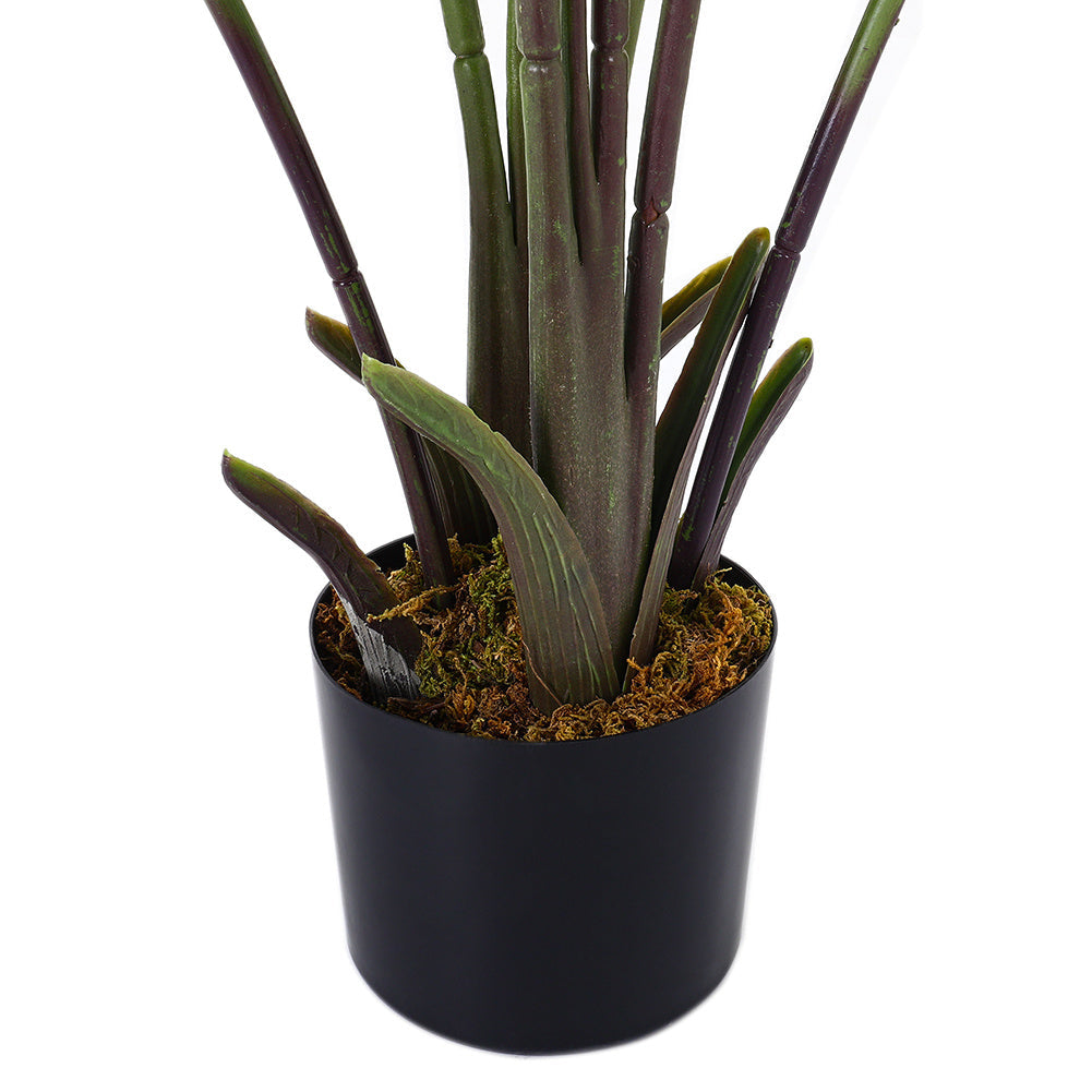 Artificial Plants Banana Leaf Tree with Pot
