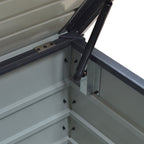 600L Metal Lockable Waterproof Garden Storage Box