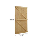 91CM Wide Pine Wood Garden Gate with Latch