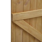 91CM Wide Pine Wood Garden Gate with Latch