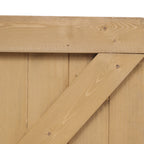 183CM H Lightweight Pine Wood Garden Gate