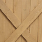 183CM H Lightweight Pine Wood Garden Gate