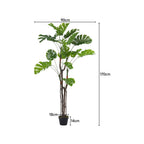 Artificial Monstera Deliciosa Tree in Pot for Decoration