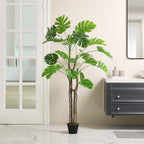 Artificial Monstera Deliciosa Tree in Pot for Decoration
