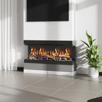50 inch 3-Sided Smart Electric Fireplace