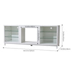 Freestanding TV Stand Entertainment Center with 18 Fireplace