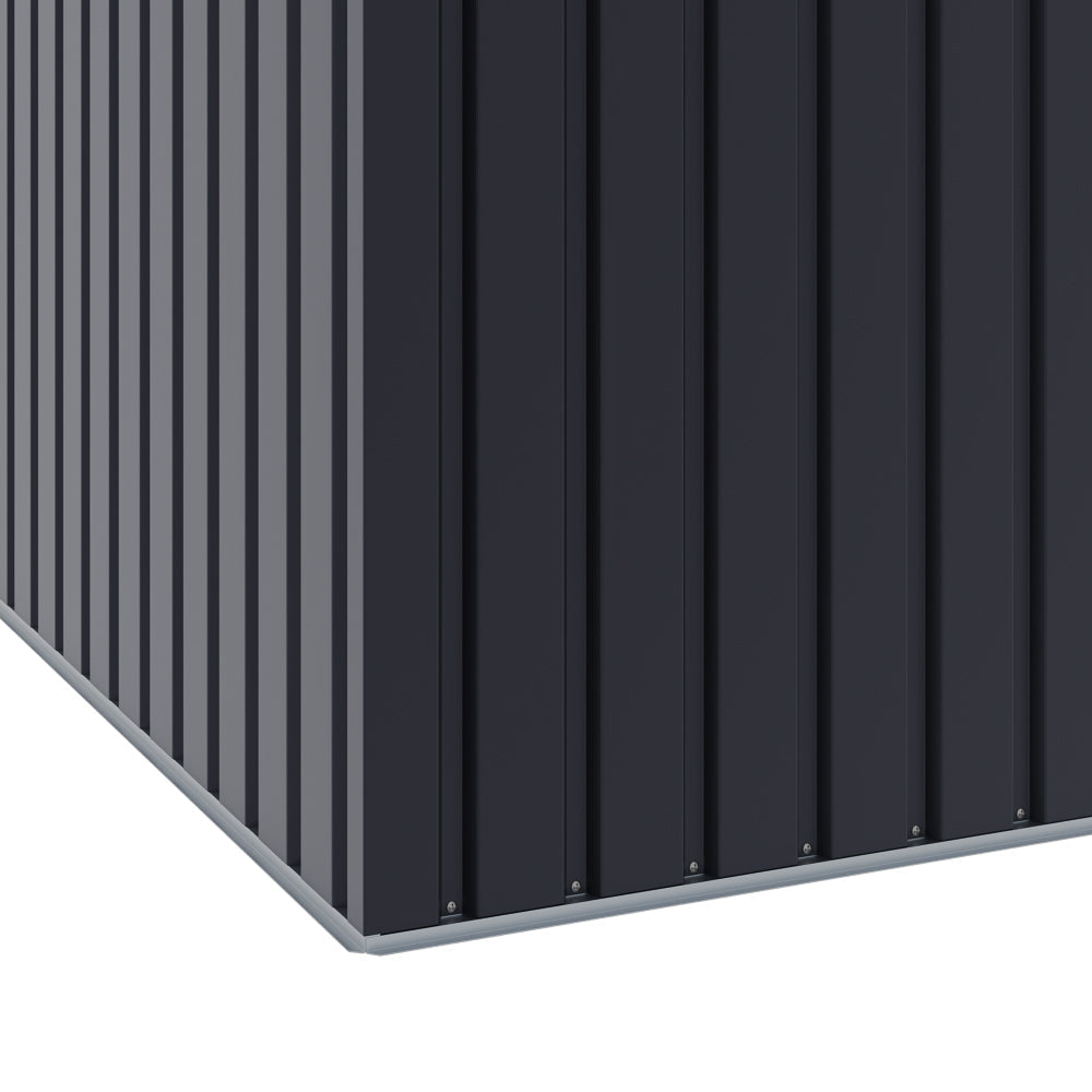 5 x 3 ft Metal Garden Storage Shed with Pent Roof