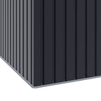 5 x 3 ft Metal Garden Storage Shed with Pent Roof
