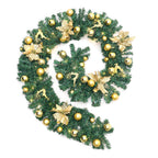 2.7m LED Light String Berry Ball Flower Garland Christmas Decor
