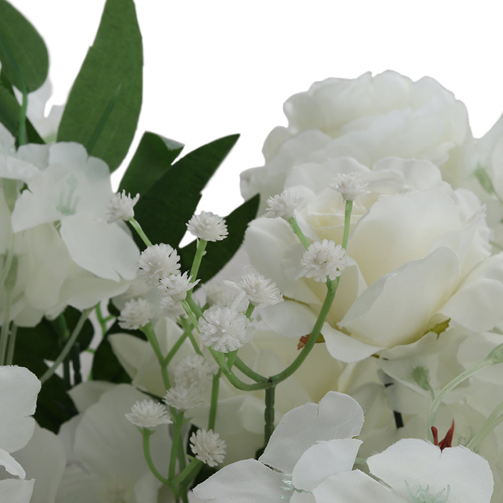 Artificial Cherry Blossoms Roses Row