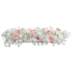 Artificial Cherry Blossoms Roses Row