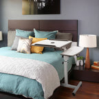 Height Adjustable Mobile Bed Table
