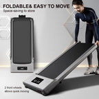 Remote Control Fitness Treadmill Walking Jogging Machine with Handrail