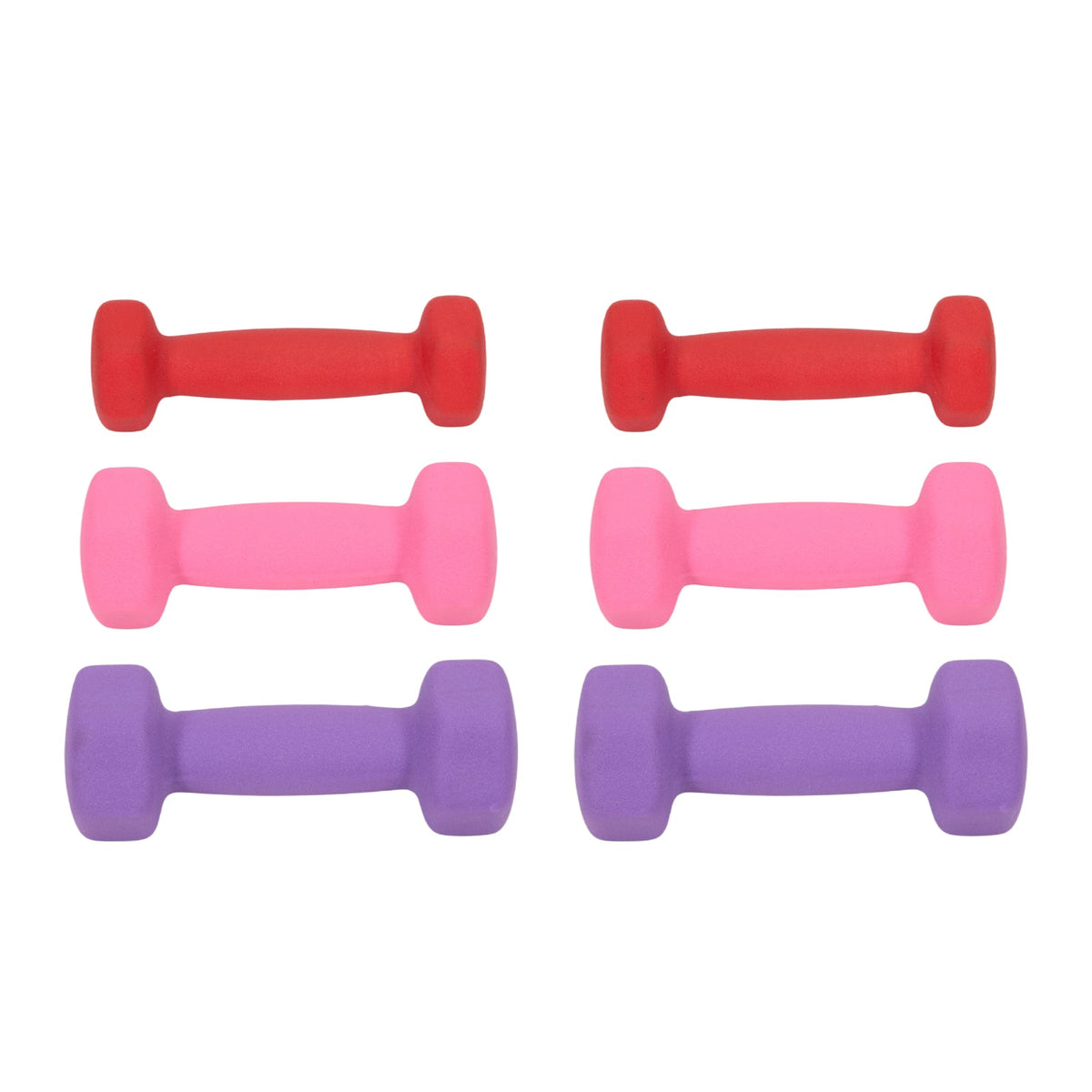 Portable 6‑Piece Dumbbell Set with Rotating Stand