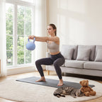 Strength Training Soft Kettlebell with Non-Slip Handle