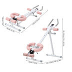 Foldable and Adjustable Ab Workout Machine with LED Display