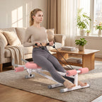 Foldable and Adjustable Ab Workout Machine with LED Display