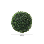 28cm Decorative Artificial Topiary Boxwood Ball