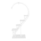 Curved 4-Tier Plant Stand Bonsai Display Shelf