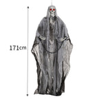 Halloween Hanging Skeleton Ghost with Motion Sensor