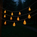 Halloween Decorative Pumpkin LED String Lights Battery Operated