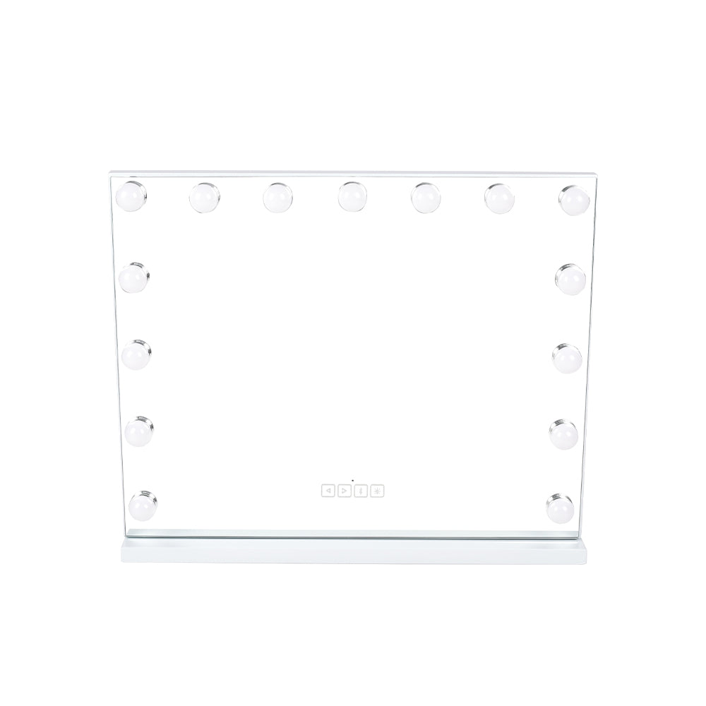 Hollywood LED Vanity Mirror with Bluetooth White