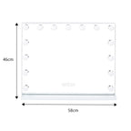 Hollywood LED Vanity Mirror with Bluetooth White
