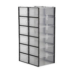 12x Stackable Shoe Storage Box Organiser