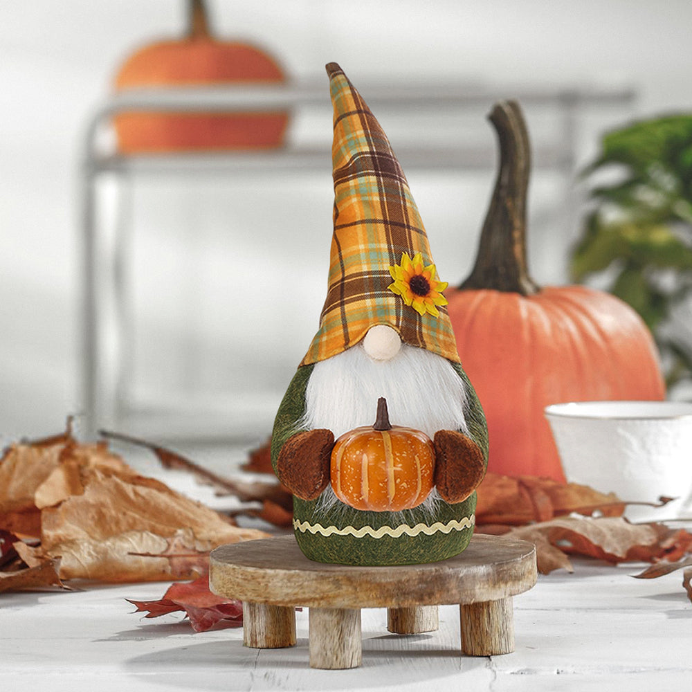 Handmade Autumn Harvest Gnome Decoration