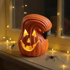LED Halloween Pumpkin Lamp Battery Powered Night Light