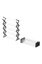 Foldable Multi-Tier Metal Shoe Rack