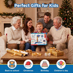 32 Patterns Rocket-Themed Desktop Drawing Projector Kit for Kids