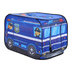Police Truck Foldable Tent Pop Up Kids Playhouse