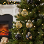 25Pcs Christmas Ball Ornament Set