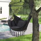 Garden Hanging Canvas Hammock Swing Chair