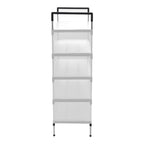 5-tier shoe rack by Garden Sanctuary with multiple shelves for organized shoe storage and easy access.