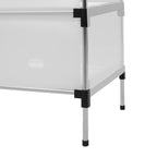 5-tier shoe rack by Garden Sanctuary with multiple shelves for organized shoe storage, sturdy design, and easy access.