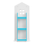 Kids' House Frame Rotating Bookshelf