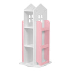 Kids' House Frame Rotating Bookshelf