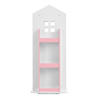 Kids' House Frame Rotating Bookshelf