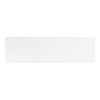 White Striped Wooden TV Stand
