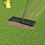 Lawn Levelling Rake with 213cm Stainless Steel Handle