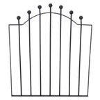 Black Wrought Iron Garden Gate