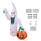 8FT Blow-Up Halloween Inflatable Decoration with Built-in LED Lights