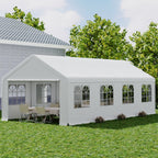 Garden Party Tent with Removable Sidewalls and Doors