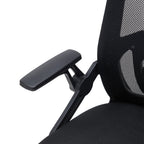 Ergonomic Mesh Office Chair with Adjustable Headrest & 15° Tilt Recline