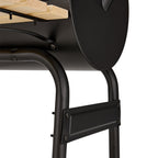 Portable Outdoor Charcoal BBQ Grill with Offset Smoker