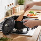 1L Pre-Seasoned Cast Iron Dutch Oven with Lid