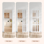 Transparent Windows PVC Folding Door