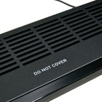 1000W/2000W Convection Baseboard Heater with Flame Effect & Timer